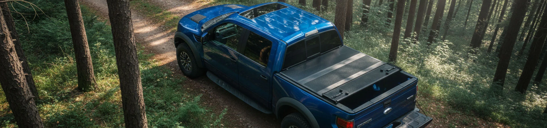 Tonneau-cover van hard aluminium