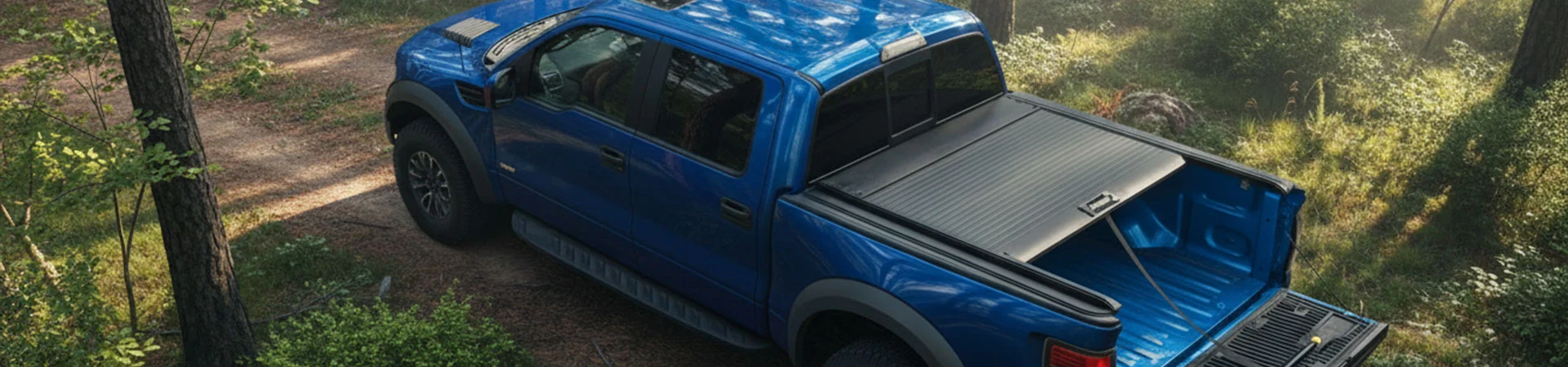 Handmatig intrekbare tonneau-afdekking van hard aluminium
