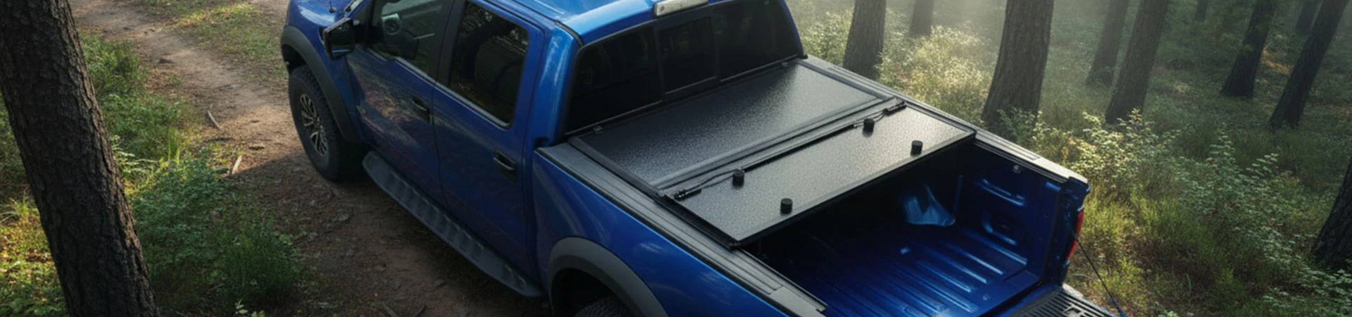 Harde drievoudige Tonneau-cover met laag profiel