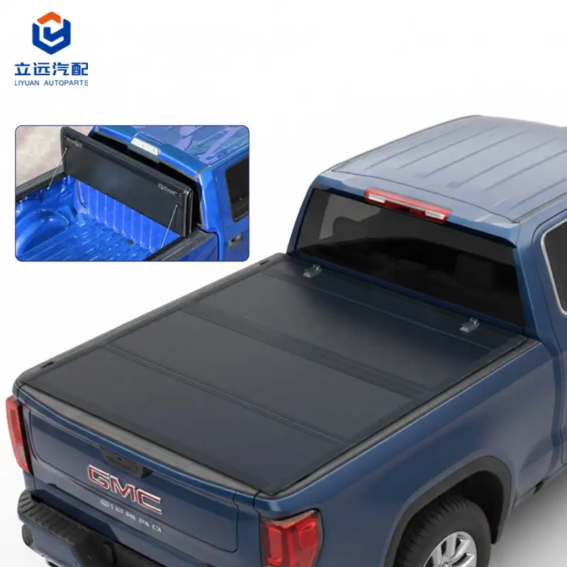 Waarom kiezen voor een hard quad-fold Tonneau Cover met laag profiel voor GMC?