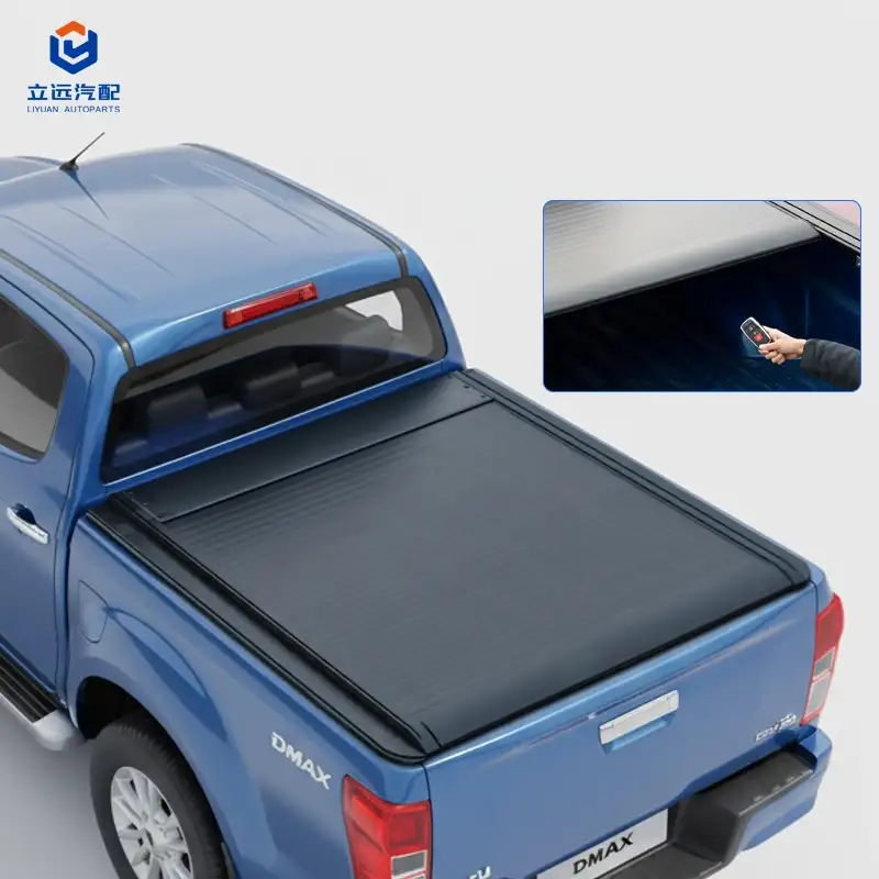 Elektrisch hard aluminium intrekbare tonneau-afdekking voor Isuzu