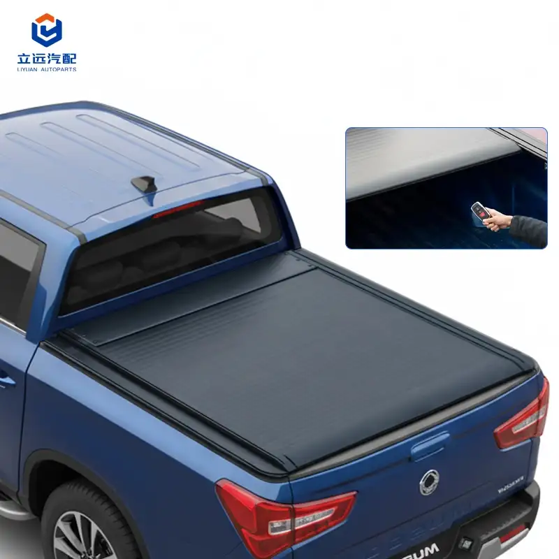 Elektrische intrekbare tonneau-afdekking van hard aluminium voor Ssangyong