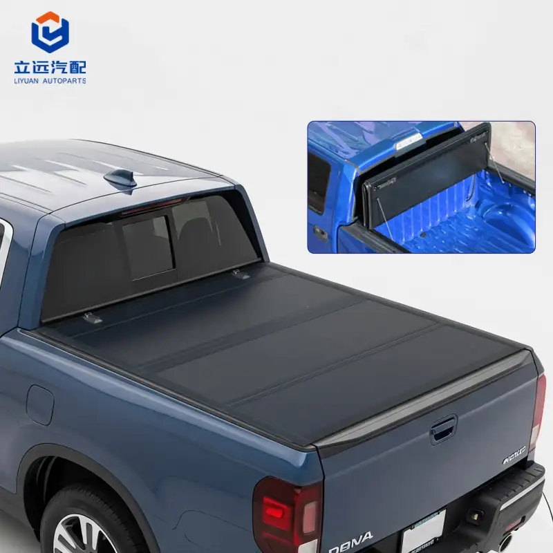 Harde quad-fold tonneau-cover met laag profiel voor Honda
