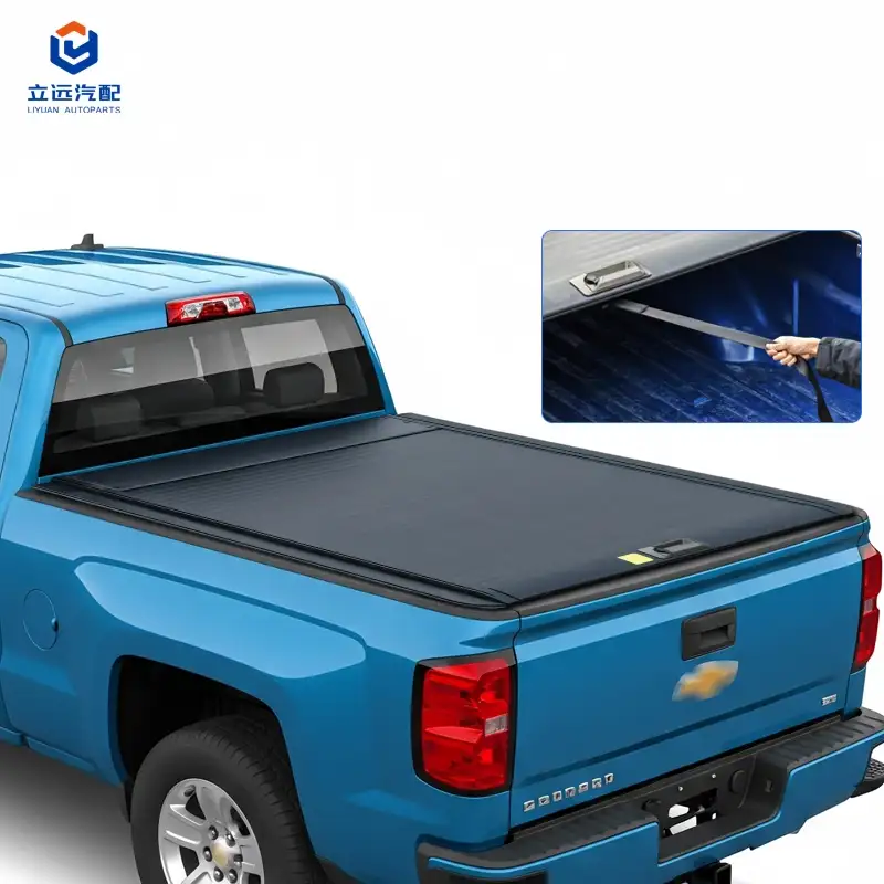 Handmatige intrekbare Tonneau-afdekking van hard aluminium voor Chevrolet Dodge