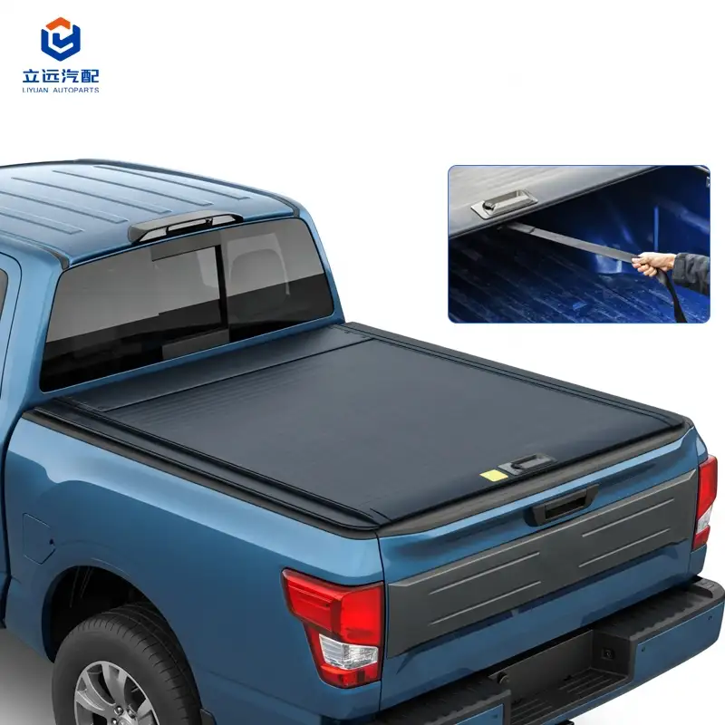 Handmatige intrekbare Tonneau-afdekking van hard aluminium voor Nissan Mitsubishi