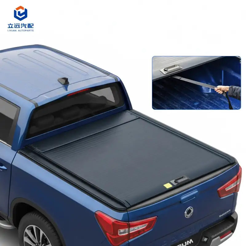 Handleiding hard aluminium intrekbare tonneau cover voor Ssangyong