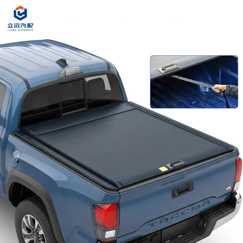 Handmatige intrekbare tonneau-afdekking van hard aluminium voor Toyota
