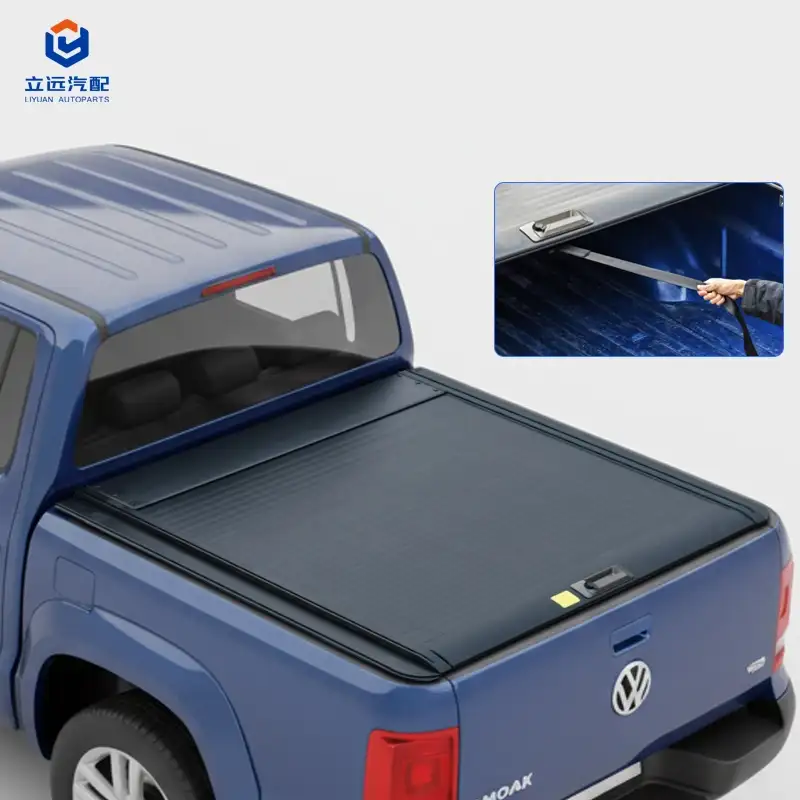 Handmatige hard aluminium intrekbare tonneau cover voor Volkswagen